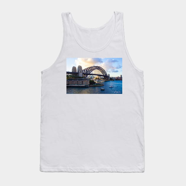 The Sydney Harbour Bridge, Sydney, NSW, Australia. Tank Top by VickiWalsh